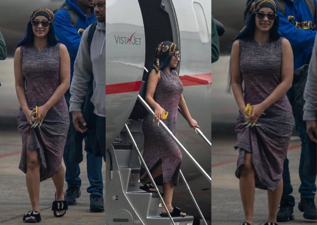 Cardi B in Lagos