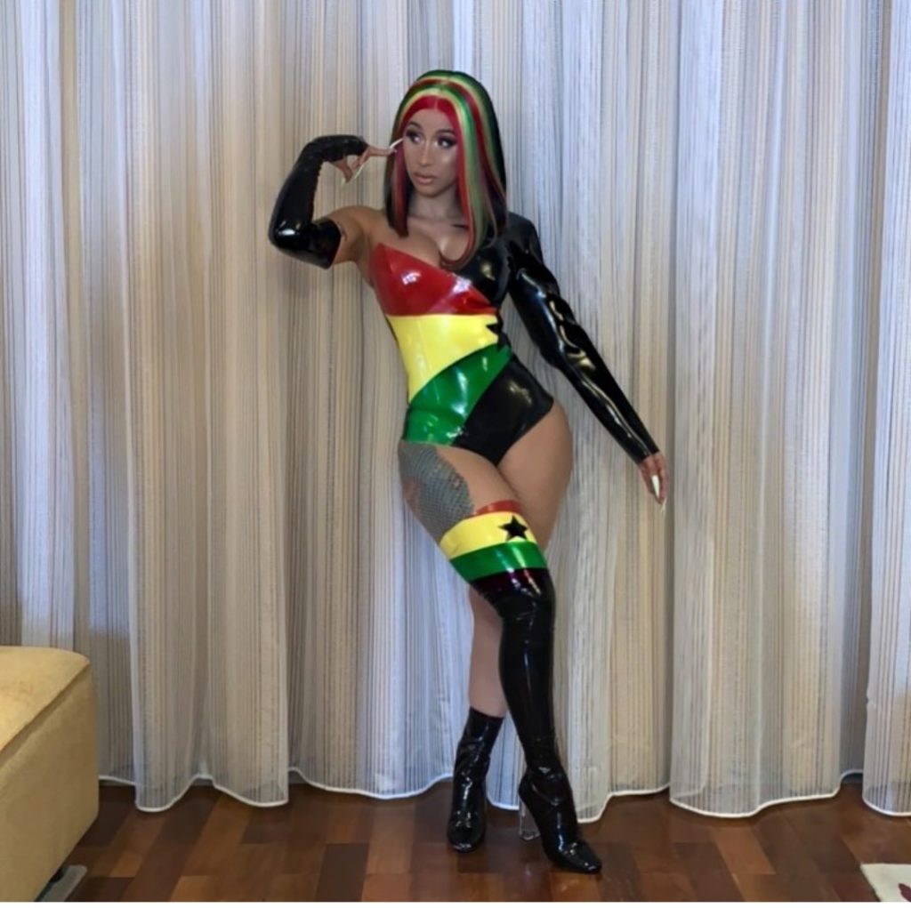 Cardi B in Ghana