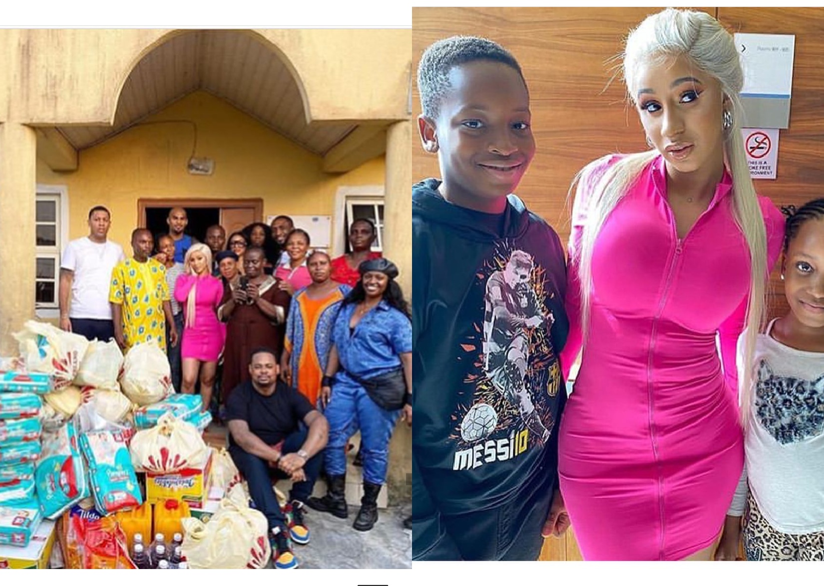 Cardi B says she might be filing for Nigerian Citizenship soon.(01)