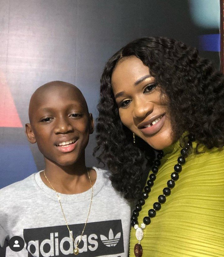 2face first son and his mum