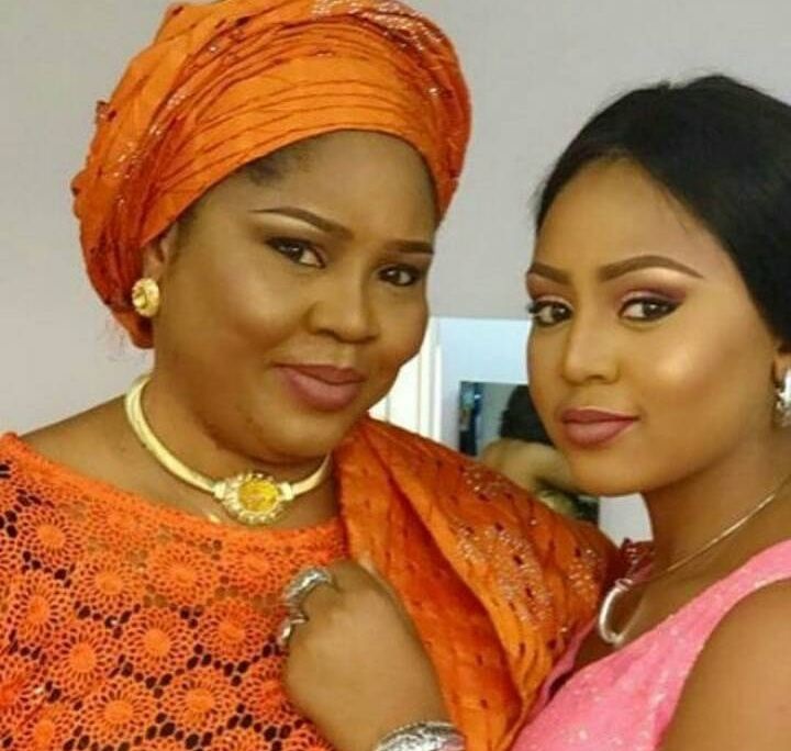 Regina Daniels and Mum