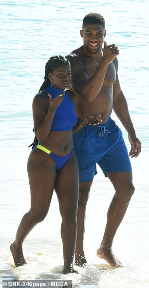 Anthony Joshua and Girlfriend