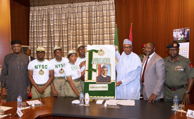 Buhari and Nysc corps