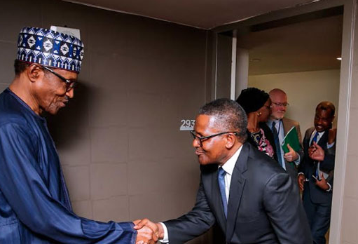 Buhari and Dangote