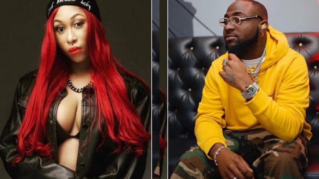 Cynthia Morgan and Davido