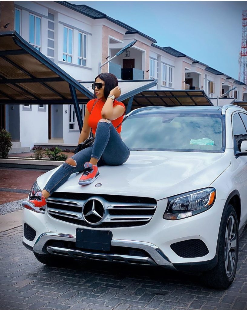 Mercy Eke benz