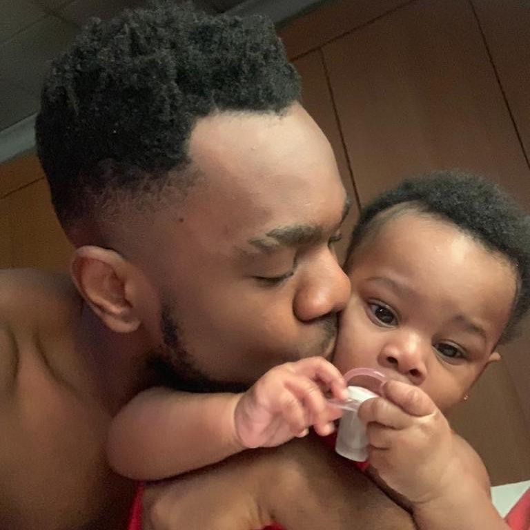 Patoranking and daughter