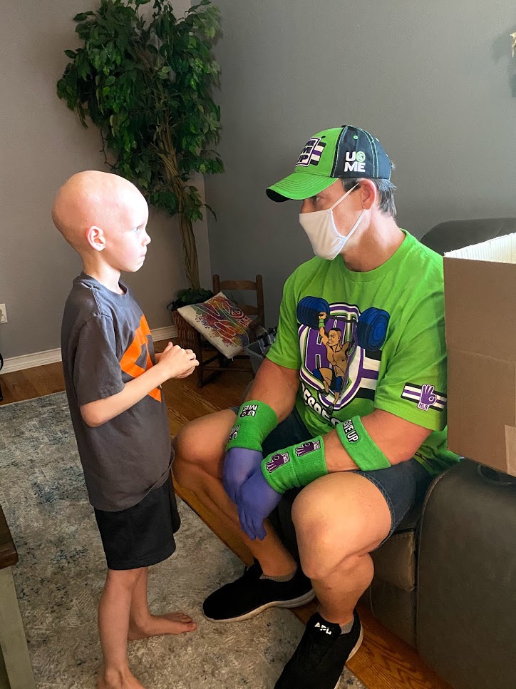 John Cena Grants His 500th Make-A-Wish To 8-Year-Old Boy 