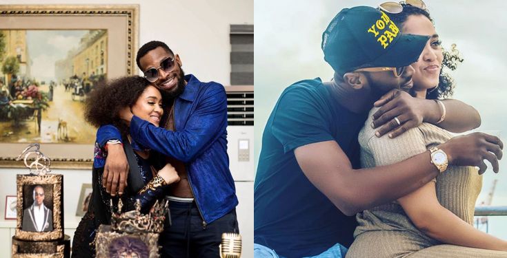 Dbanj and wife