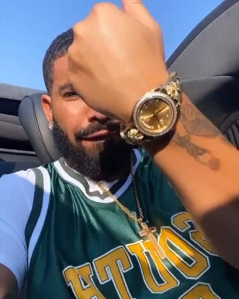 Drake wristwatch