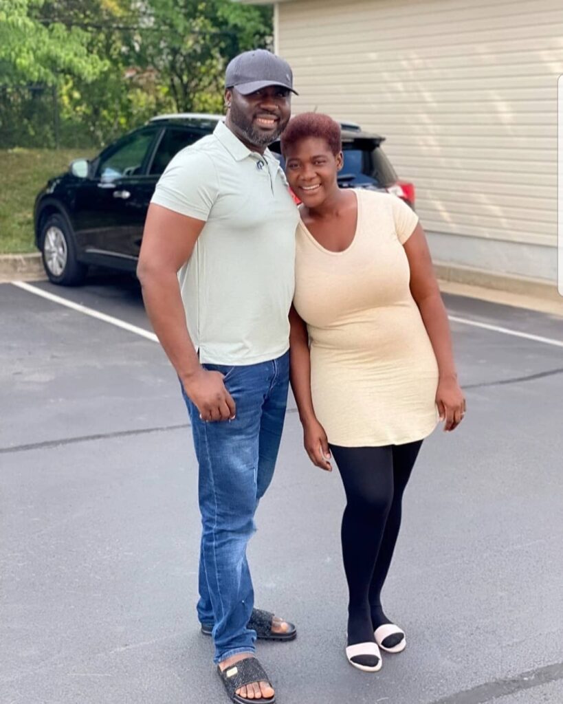 Mercy Johnson and husband