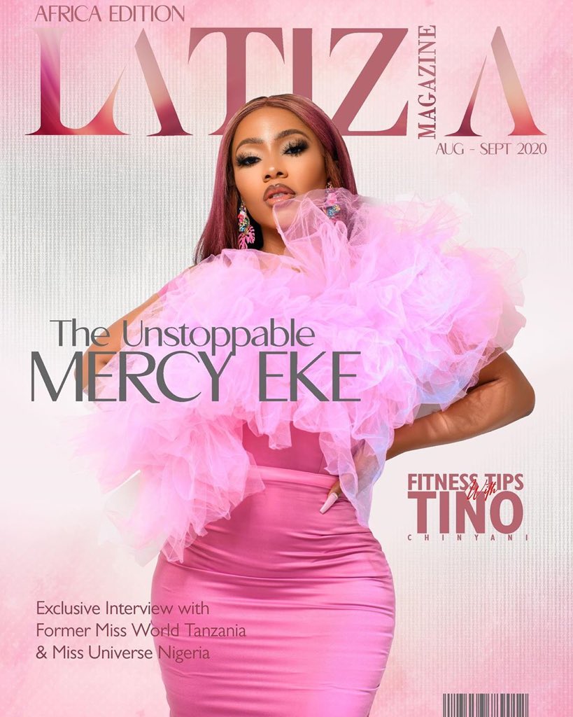 Mercy Eke Latizia magazine cover