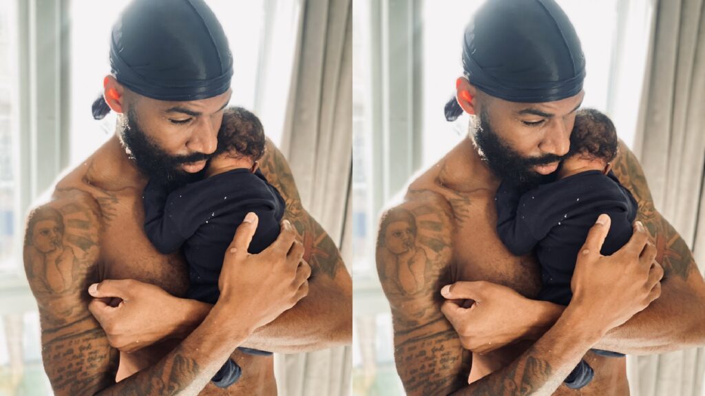 Mike Edward and son Mathew