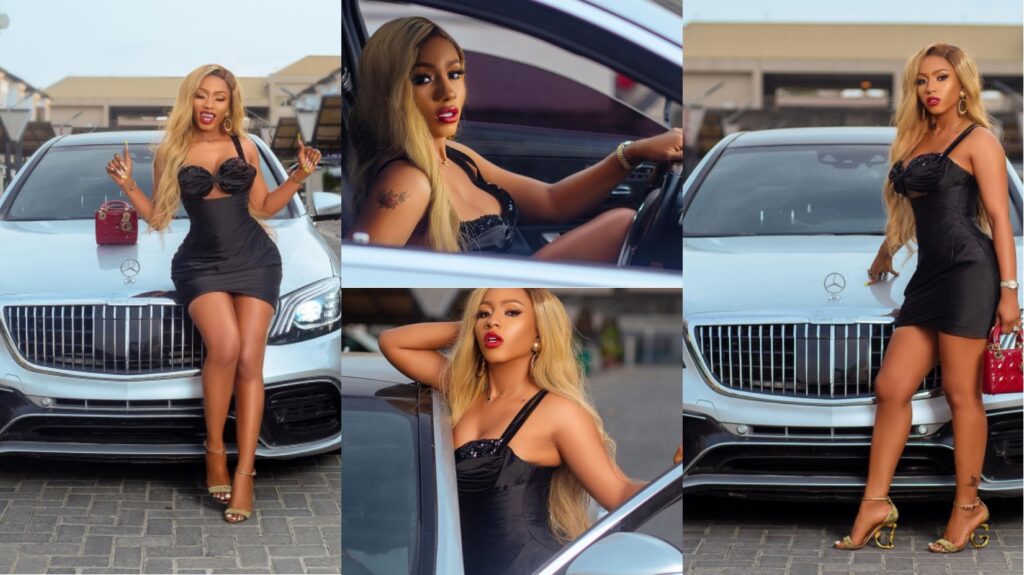 Mercy Eke Shows of new ride, 