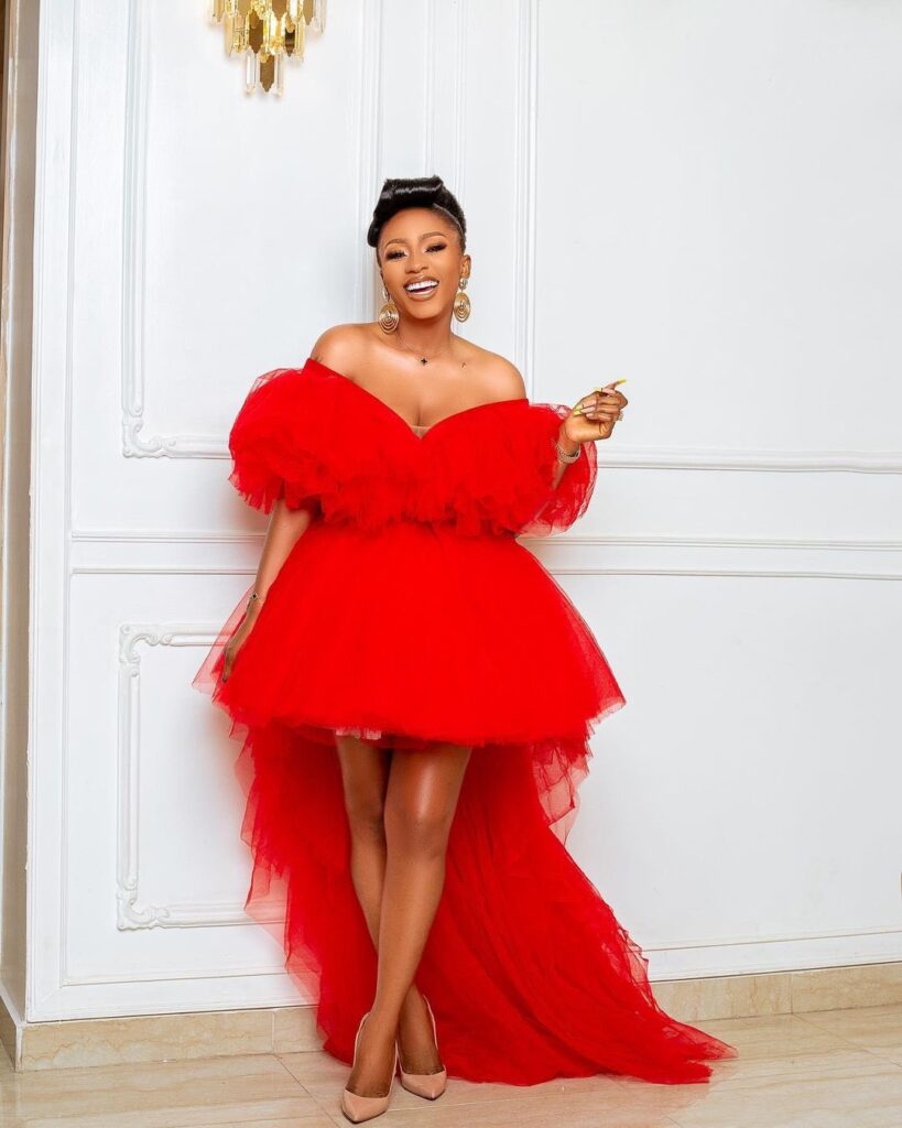 Mercy Eke releases stunning Christmas themed Photos