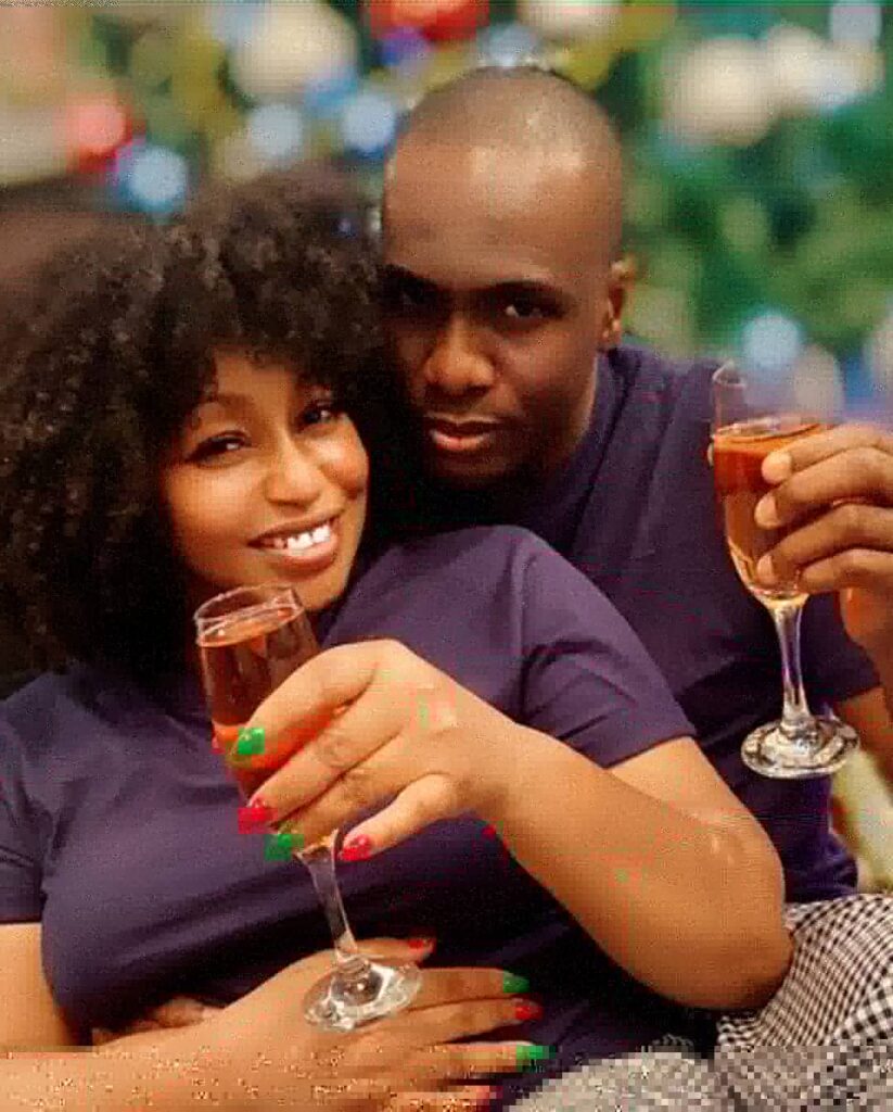 Rita Dominic and her man