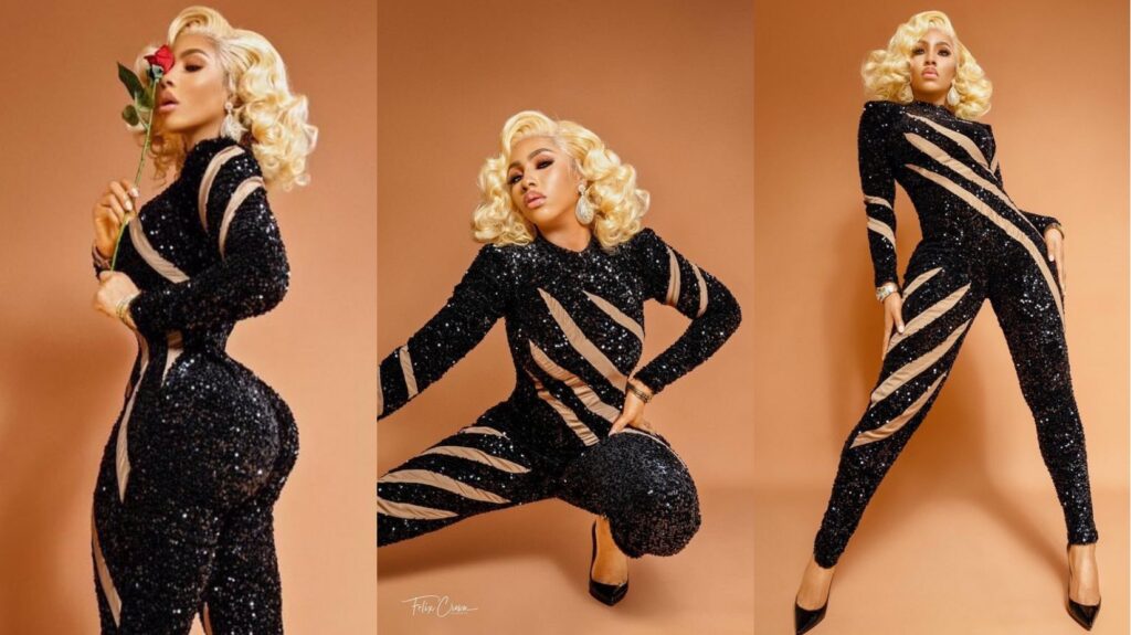 Mercy Shows off her superb Curves is New fierce photos