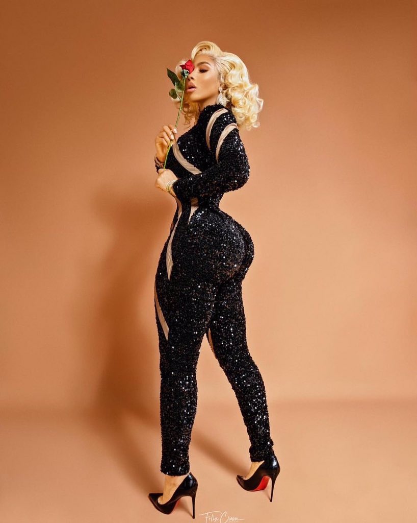 Mercy Shows off her superb Curves is New fierce photos