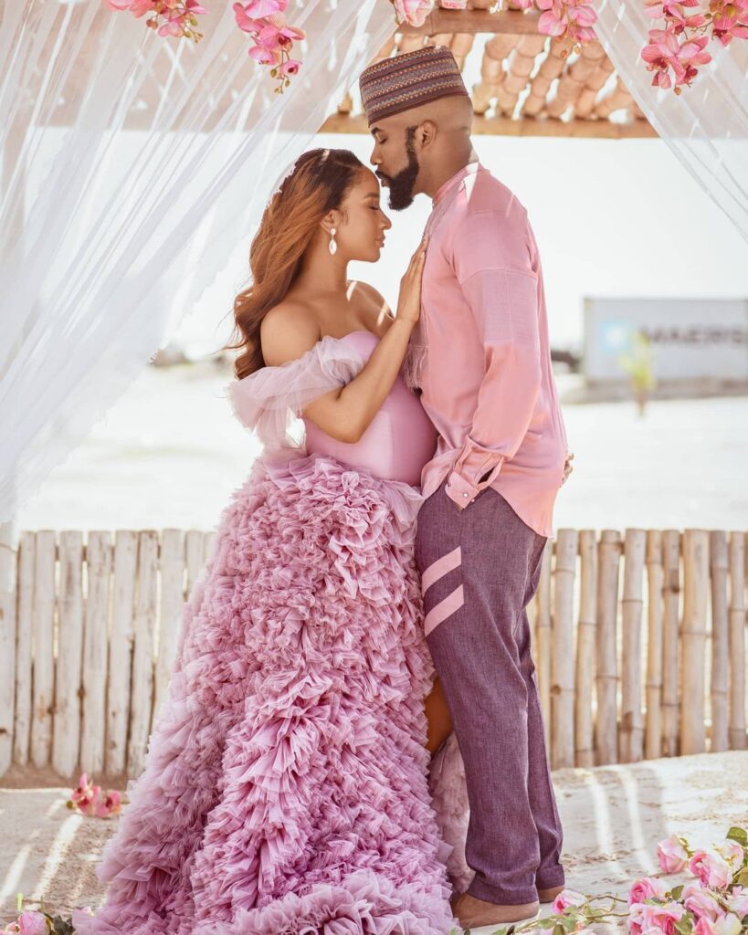 Banky W, Adesua Etomi welcome baby boy