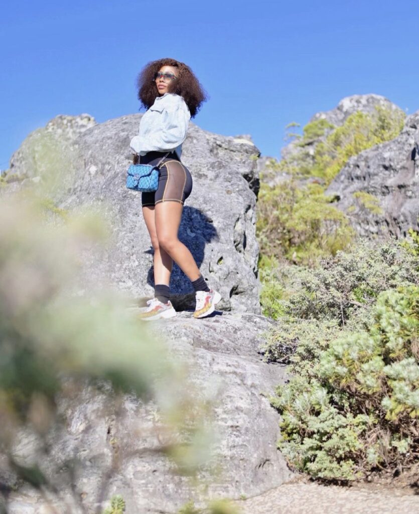 Mercy Eke in South Africa