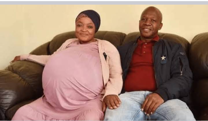 Gosiame Thamara Sithole and husband